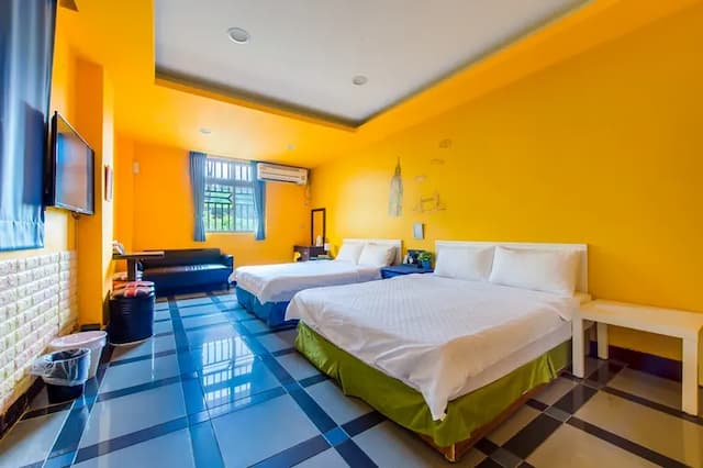 九份 琚九屋民宿-經典四人房-1