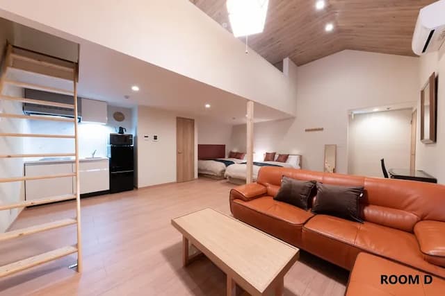 VILLA HAKONE STAGE-VILLA-D◇洋室55.48㎡＋ロフト付客室◇最大8名様可◇芦ノ湖◇新宿・羽田直行バス有-1