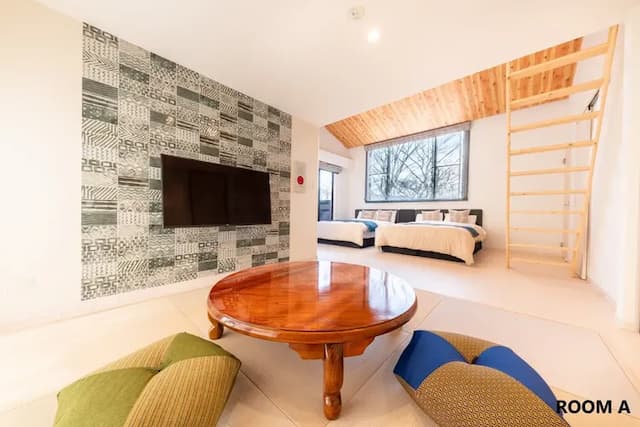 VILLA HAKONE STAGE-6-Hakone newly built VILLA-A suite Japanese-Western style room 80.63㎡ with loft ◇ Maximum of 9 people available ◇ Lake Ashi ◇ Direct bus to Shinjuku/Haneda available-5