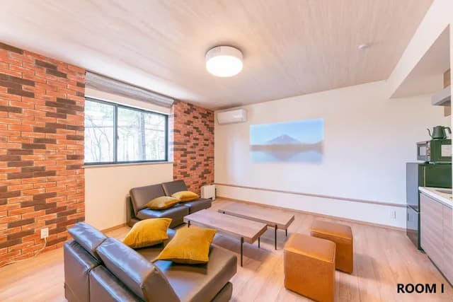 VILLA HAKONE STAGE-9-Hakone newly built VILLA-I◇ Theater room Western style room 45.13㎡◇Maximum of 6 people possible◇Lake Ashi◇Direct bus to Shinjuku/Haneda available-4