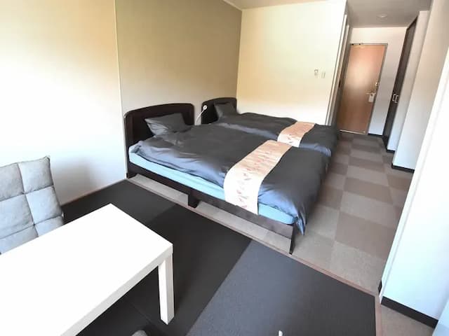 ・畳が敷かれたスペースで旅の疲れも癒されます