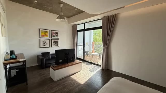 墾丁泊途會館 l 台灣最南端-晴空鳥語雙人房(山景)-2