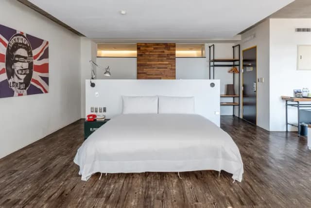 墾丁泊途會館 l 台灣最南端-砂島海藍雙人房-4