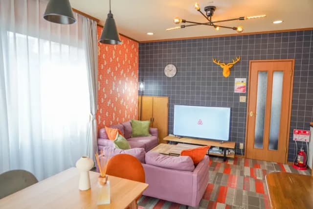 Living CUBE BEPPU-[5 minutes walk from JR Beppu Station, 2 free parking spaces] Rent the entire renovated detached house! / Up to 9 people-1