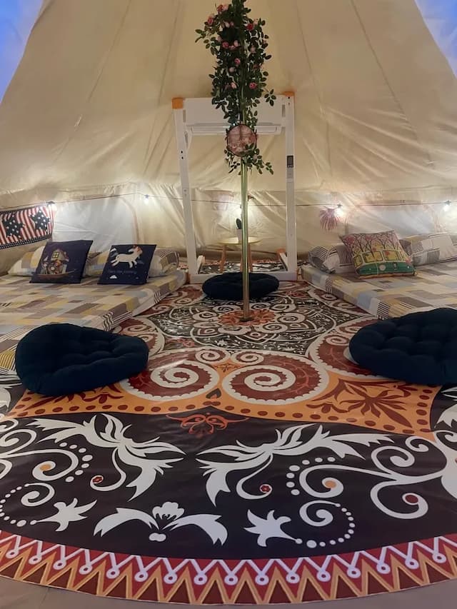 神殿帳4人帳(冷暖氣)