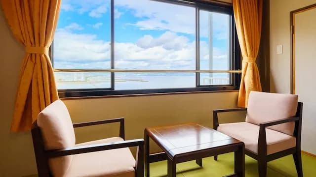 <Japanese modern guest room>