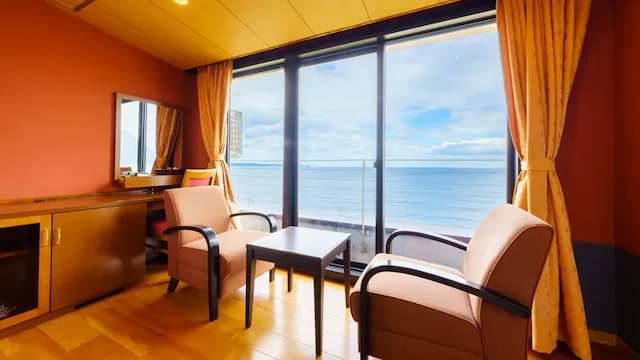 <Sea side Japanese-style room>