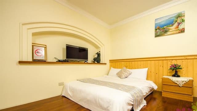 房間實木地板彈房床標準雙人床