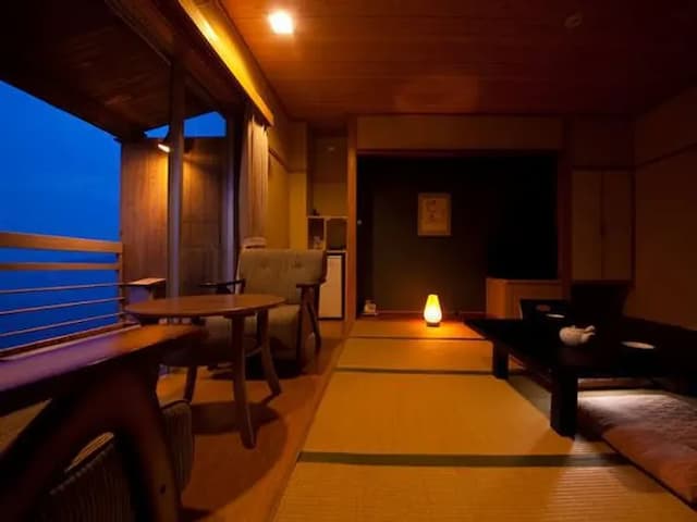 別府温泉 天空湯房 清海荘｜近JR別府站/海地獄開車15分-頂層面海和室附足湯【不挑房】-2