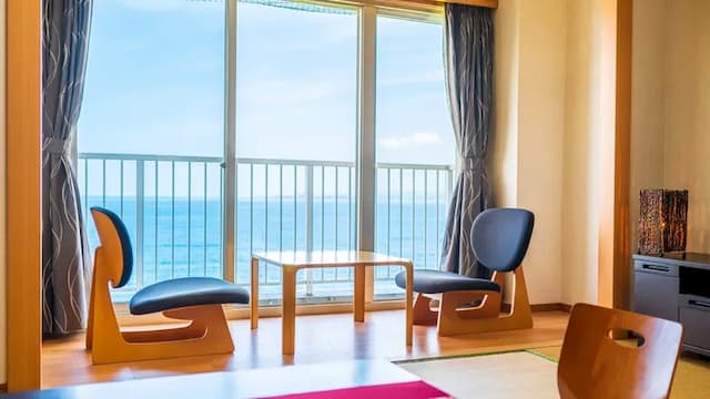 別府温泉 天空湯房 清海荘｜近JR別府站/海地獄開車15分-面海大面積和室【不挑房】-4