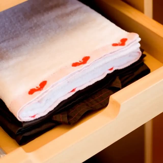 [Original bath towel] The clothes in the hall are also original