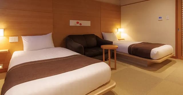 別府溫泉 竹和椿旅館 花別府｜方便至別府JR/海地獄/高崎山-和風雙床房【不挑房】-3