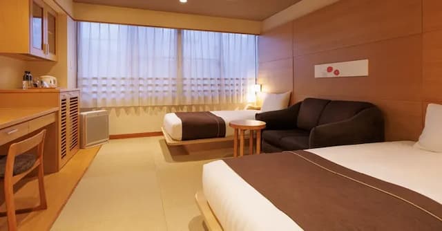 別府溫泉 竹和椿旅館 花別府｜方便至別府JR/海地獄/高崎山-和風雙床房【不挑房】-5