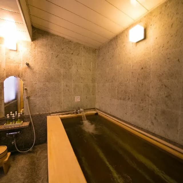 Japanese and Western room with cypress bath on the 2nd floor
