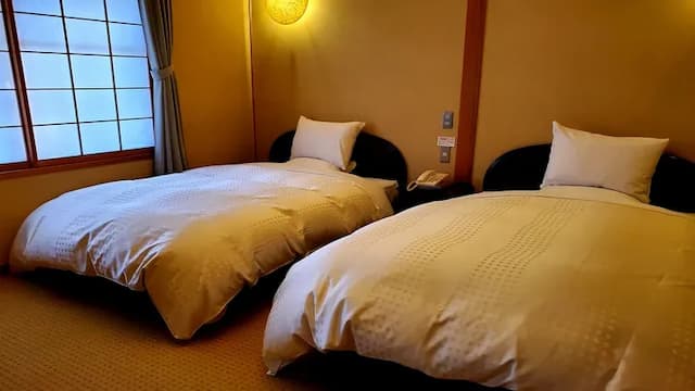 2nd floor standard Japanese-Western style room (Japanese-style room 8 tatami mats + twin beds)
