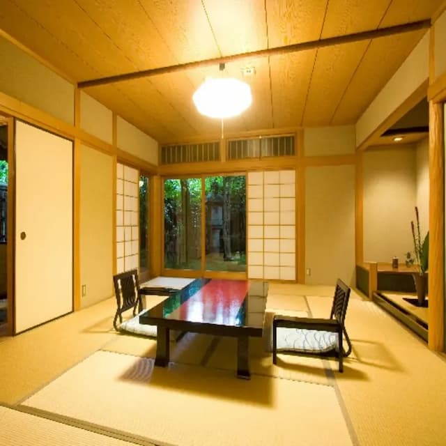 Yufuin Onsen Ryotei Tanokura-Japanese-Style Room(10+8Tatami) with Open-Air Bath-2
