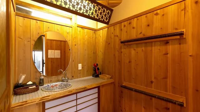 [Annex]★Japanese-style room in 3 detached buildings★Washroom with hot spring