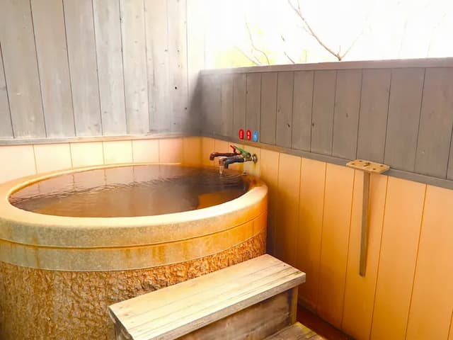 鉄輪溫泉 絶景之宿 櫻亭｜鬼山地獄開車2分/海地獄開車5分-本館一樓和室:附半露天溫泉【不挑房】-4