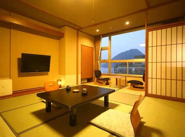 悠彩之宿 望海｜方便至海地獄/高崎山動物園/別府纜車-和室:共用衛浴【不挑房】-1