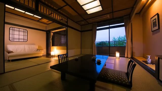 Beppu Kannawa Onsen Yunosato Hayama-Japanese-Style Room with Semi Open Air Bath-1