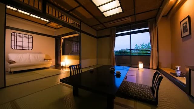[With semi-open-air bath] Japanese-style room 2 rooms