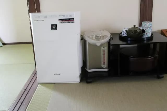 Yufuin Onsen Yufuin Sanso Waremoko-Completely detached garden with open-air bath ★ Wild cherry room [6 tatami + 12 tatami + terrace] [Japanese room] [Mountain view] [Nightlife view]-6