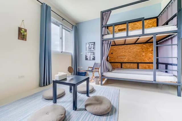 回佳旅宿-4 床混合宿舍房的 1 個床位-3