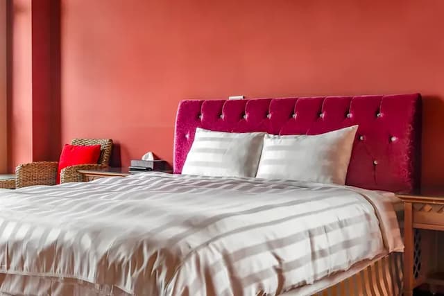 仲夏綠茵-King Double Room with Balcony-4