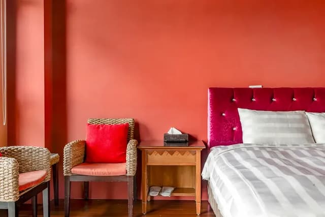 仲夏綠茵-King Double Room with Balcony-5