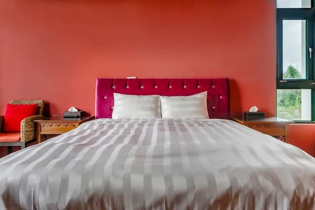 仲夏綠茵-King Double Room with Balcony-3