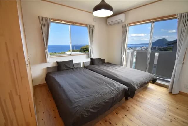 Bep One-[Best Ocean View] Yawata Kamado Shrine Pilgrimage! Detached house overlooking Beppu Bay/3 free parking spaces Bep One-2