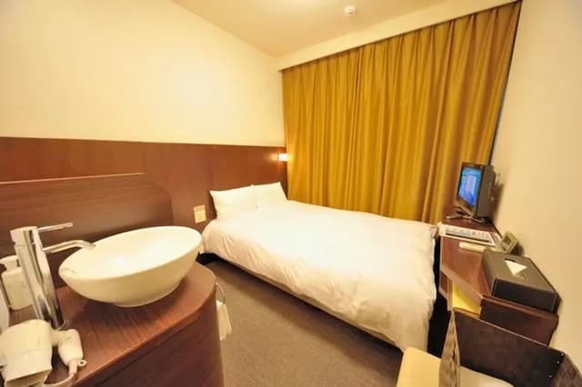 천연 온천 하기노유 도미 인 센다이 에키마에-컴팩트 싱글 (데스크 없음)[객실 선택 불가]-2