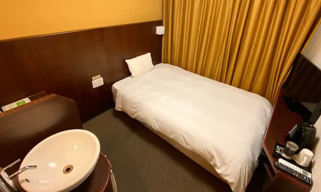 천연 온천 하기노유 도미 인 센다이 에키마에-컴팩트 싱글 (데스크 없음)[객실 선택 불가]-3