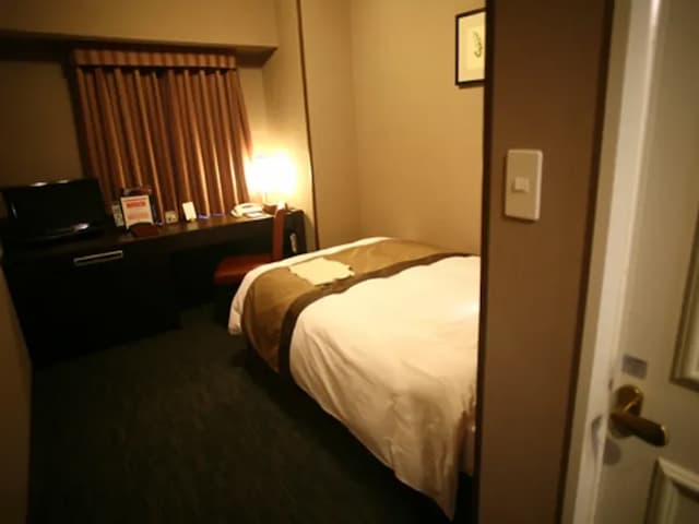 仙台Monte Hermana飯店｜公共浴場/桑拿/仙台站步行3分-小雙人房【女性限定，不挑房】-1