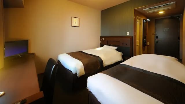 仙台Monte Hermana飯店｜公共浴場/桑拿/仙台站步行3分-雙床套房【女性限定，不挑房】-2