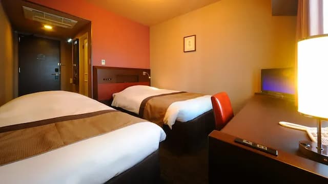 仙台Monte Hermana飯店｜公共浴場/桑拿/仙台站步行3分-雙床套房【女性限定，不挑房】-1