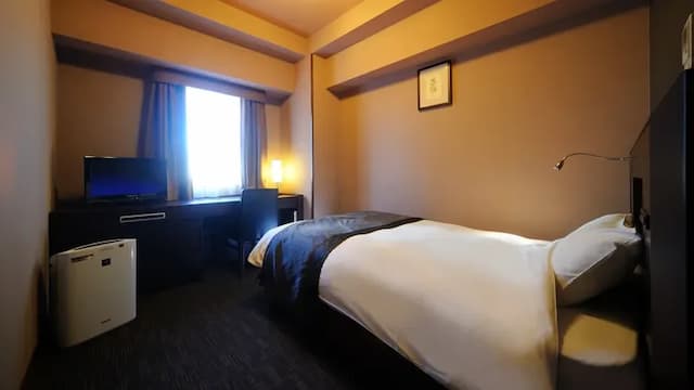仙台Monte Hermana飯店｜公共浴場/桑拿/仙台站步行3分-標準單人房【不挑房】-1