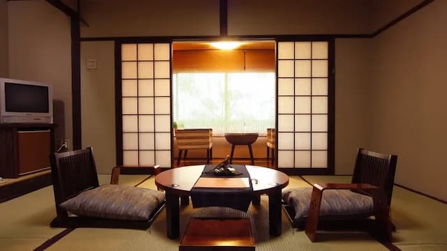 [Standard Japanese-style room, 8 tatami mats/Botan] Japanese-style room with a calm atmosphere of 8 tatami mats