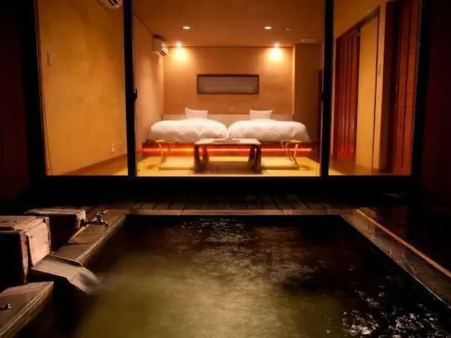 Yufuin Onsen Yufunoi YUHRI-Japanese Western Style Twin Room / Open-air Bath-2