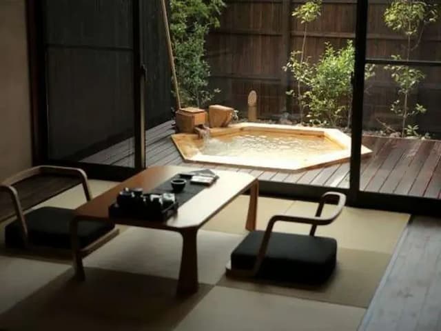 Yufuin Onsen Yufunoi YUHRI-Japanese Western Style Twin Room / Open-air Bath-7