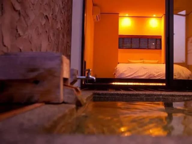 Yufuin Onsen Yufunoi YUHRI-Japanese Western Style Twin Room / Open-air Bath-5