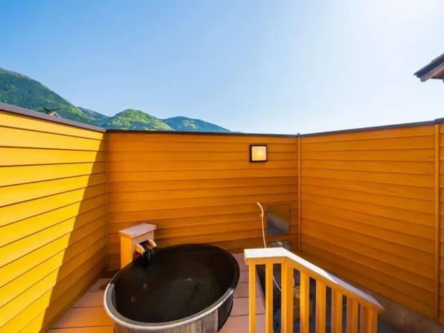 由布院溫泉 御宿 有樂｜JR由布院站步行8分/近金鱗湖-【ふよう】 相連和室附露天浴池【不挑房】-3