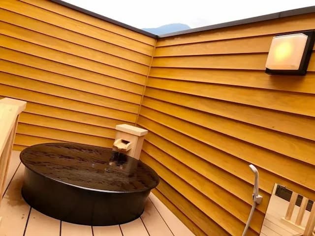 由布院溫泉 御宿 有樂｜JR由布院站步行8分/近金鱗湖-【ふよう】 相連和室附露天浴池【不挑房】-5