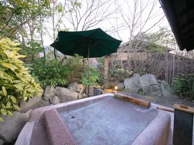 由布院別邸樹｜由布院站歩行20分/近金鱗湖-花水木 / はなみずき 獨棟和洋式房附半露天浴池,室內浴池【不挑房】-3