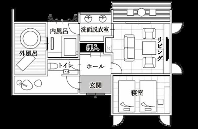 由布院別邸樹｜由布院站歩行20分/近金鱗湖-小手毬 / こでまり 獨棟和洋式房附半露天浴池,室內浴池【不挑房】-5