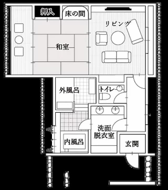 由布院別邸樹｜由布院站歩行20分/近金鱗湖-空木 / うつぎ 獨棟和洋式房附半露天浴池,室內浴池【不挑房】-7