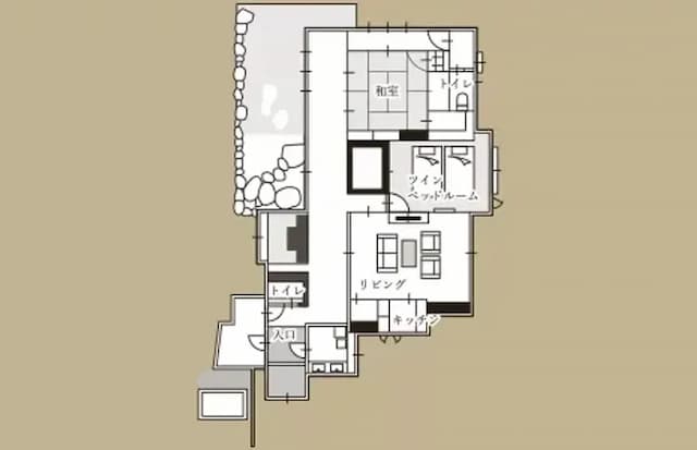 由布院別邸樹｜由布院站歩行20分/近金鱗湖-山法師 / やまぼうし 獨棟和洋式房附半露天浴池【不挑房】-6