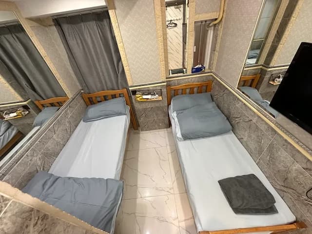 玖貳客棧-標準雙床房-3