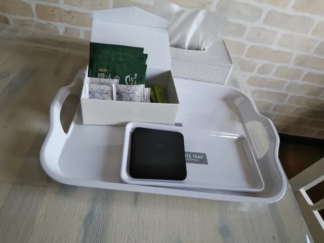 無料のサービス、コーヒー、紅茶、お茶