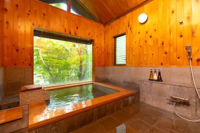 天然温泉の内風呂